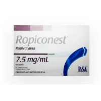 Ropiconest 7.5 Mg Con 5 Ampolletas De 20 Ml