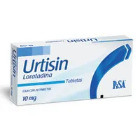 Urtisin 10 Mg Con 20 Tabletas