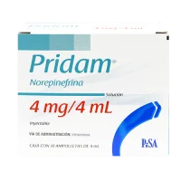 Pridam 4 Mg Con 10 Ampolletas