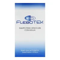 Flebotek Bayoneta Con Aguja Para Venoclisis Con 1 Pieza