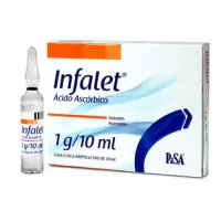 Infalet 1G/10 Ml Con 6 Ampolletas