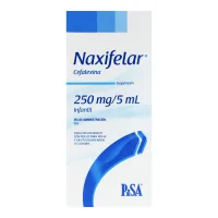Naxifelar Cefalexina 250 Mg Suspensión Infantil Con 100 Ml
