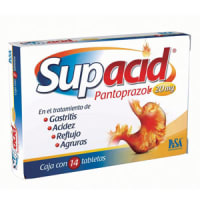 Supacid 20 Mg Con 14 Tabletas