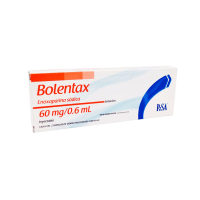 Bolentax 60 Mg Solución Inyectable Con 2 Jeringas Prellenadas
