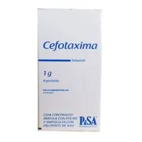 Cefotaxima 1 G Con 4 Ml