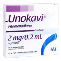Unokavi 2 Mg/0.2 Ml Con 5 Ampolletas De 0.2 Ml