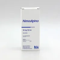 Nimodipino 10 Mg/50 Ml Con 1 Ampolleta