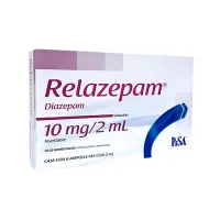 Relazepam 10 Mg Con 6 Ampolletas De 2 Ml