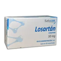 Losartán 50 Mg Con 30 Comprimidos