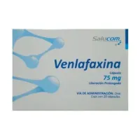 Venlafaxina 75 Mg Con 20 Cápsulas