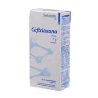 Ceftriaxona 1 G Ampolleta