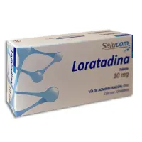 Loratadina 10 Mg Con 10 Tabletas