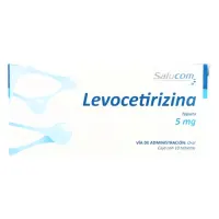 Levocetirizina 5 Mg Con 10 Tabletas