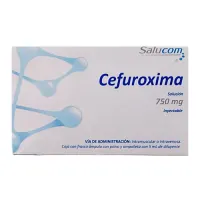 Cefuroxima 750 Mg Solución Inyectable