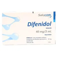 Difenidol 40 Mg/2Ml Con 2 Ampolletas