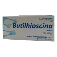 Butilhioscina 10 Mg Con 10 Tabletas