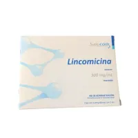 Lincomicina 300 Mg/1 Ml Con 6 Ampolletas
