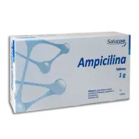 Ampicilina 1 G Con 10 Tabletas