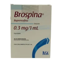 Brospina 0.3 Mg Con 6 Ampolletas De Solución Inyectable