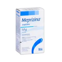 Meprizina Ampicilina 1 G Solución Inyectable