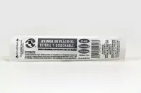 Dl Jeringa De Plástico 22X32Mm 3 Ml Con 1 Pieza
