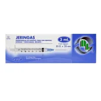 Dl Jeringa Hipodérmica De Plástico Estéril 3 Ml 23G X 25 Mm Con 5 Piezas