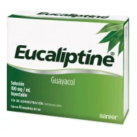 Eucaliptine 100 mg Con 10 Ampolletas