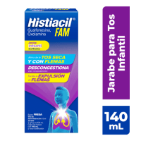 Histiacil FAM Jarabe Infantil Sabor Fresa 140 ml