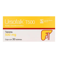 Ursofalk T500 500 Mg Con 30 Tabletas