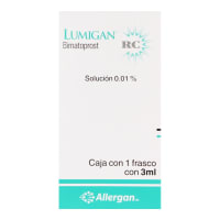 Lumigan Rc 0.01% Solución Oftálmica Con 3 Ml