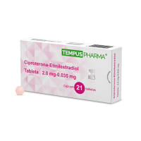 Ciproterona Etinilestradiol 2 Mg/0.035 Mg Con 21 Tabletas