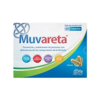 Muvareta 300 mg, suplemento de biotina en 60 cápsulas