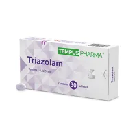 Triazolam 0.125 Mg Con 30 Tabletas