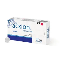 Acxion 15 mg Tabletas C30 (Fentermina)
