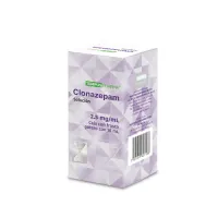 Clonazepam Gotas 2.5 mg / ml con 10 Ml