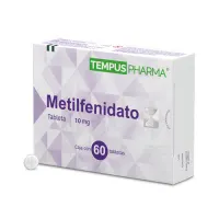 Metilfenidato 10 Mg Con 60 Tabletas (Tempus Pharma)