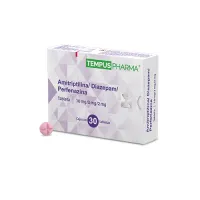 Amitriptilina Diazepam Perfenazina Con 30 Tabletas