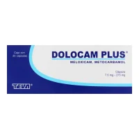 Dolocam Plus 7.5/215 Mg Con 20 Cápsulas