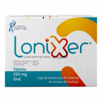 Lonixer De Lisina 250 Mg Con 10 Tabletas