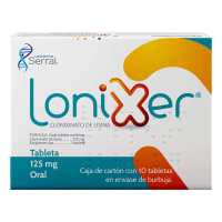 Lonixer De Lisina 125 Mg Con 10 Tabletas