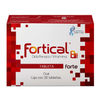 Fortical Forte 50/50/50/1 Mg Con 30 Tabletas