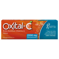 Oxital C 2 g 10 tab. efervescentes (Vitamina C)
