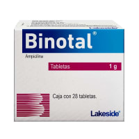 Binotal Ampicilina 1 G Con 28 Tabletas