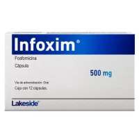 Infoxim Fosfomicina 500 Mg Con 12 Cápsulas
