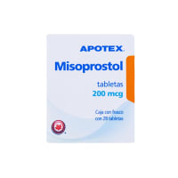 Misoprostol 200 Mcg Con 28 Tabletas