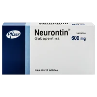 Neurontin 600 Mg Con 15 Tabletas
