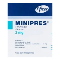 Minipres 2 Mg Con 30 Cápsulas