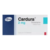 Cardura 2 Mg Con 20 Tabletas