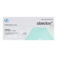 Obeclox 30 Mg Con 30 Cápsulas 