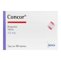 Concor 5 Mg Con 30 Tabletas